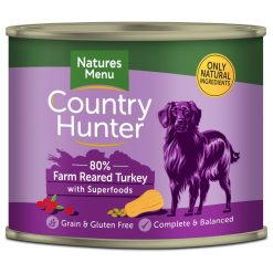 Country Hunter 80% Farm Reared Turkey with Superfoods Various Sizes