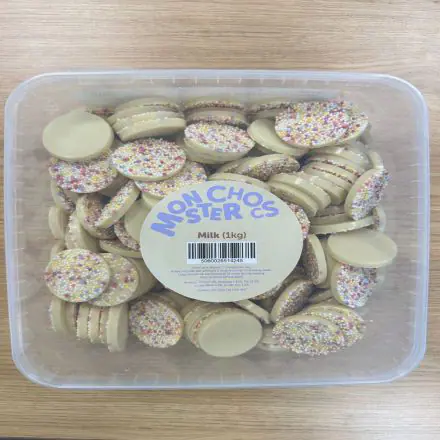 Monster Chocs Disc Milk chocolate - 1kg