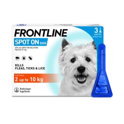 FRONTLINE Spot On Dog Small - 3 pipettes - 3s