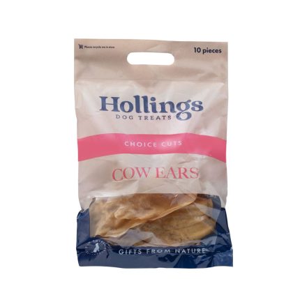 Hollings Cows Ears Dog Treats - 10 pack