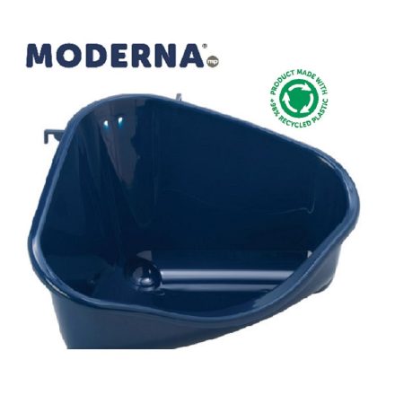 Moderna Corner Litter Pan Small Blue Berry - 35cm