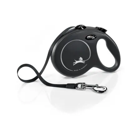 flexi New Classic L Tape 5 m, black - Large