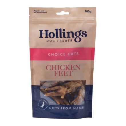 Hollings Chicken Feet - 100g