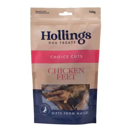 Hollings Chicken Feet - 100g