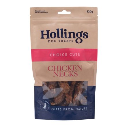 Hollings Chicken Necks - 120g