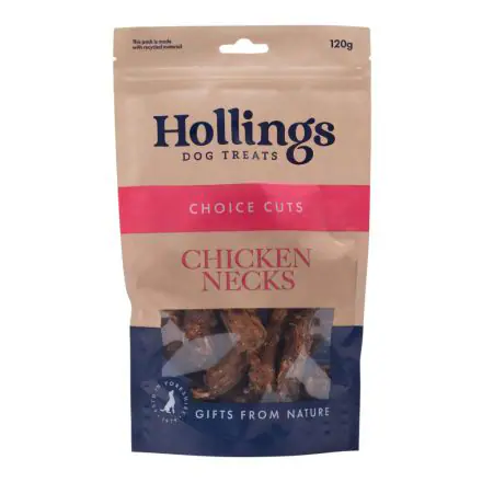 Hollings Chicken Necks - 120g
