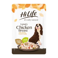 HiLife it's only natural - Luxury Chicken Breast with Carrots & Peas in Jelly 100g - 100g, case of 15