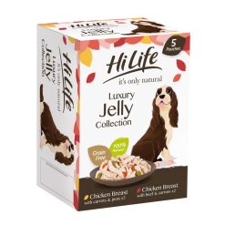 HiLife it's only natural - The Luxury Jelly Collection 5 x 100g Multipack - 100g