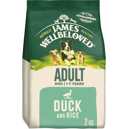 James Wellbeloved Adult Complete Dry Dog Food Duck & Rice - 2kg