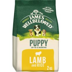 James Wellbeloved Puppy Complete Dry Dog Food Lamb & Rice - 2kg
