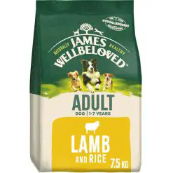 James Wellbeloved Adult Dry Dog Food Lamb & Rice Various Sizes