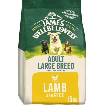 James Wellbeloved Adult Large Breed Dry Dog Food Lamb & Rice - 15kg