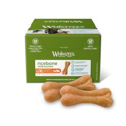 WHIMZEES Rice Bone Dental Dog Chew Various Sizes