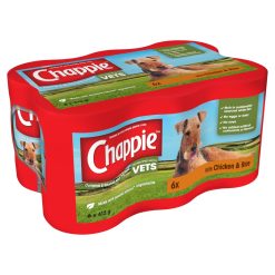 CHAPPIE Dog Cans Chicken & Rice 6x412g - 412g