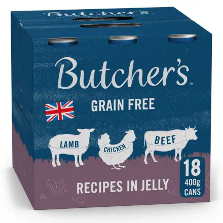 Butchers Recipes in Jelly 18pack - 400g