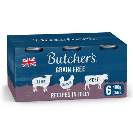 Butchers Recipes in Jelly 6pack - 400g
