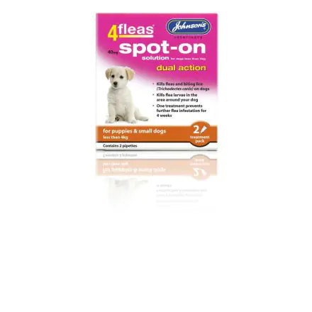 4fleas Spot On Puppy - 2 treatment
