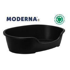 Moderna Plastic Dog Bed No4 Black - 70cm