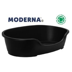 Moderna Plastic Dog Bed No5 Black - 80cm