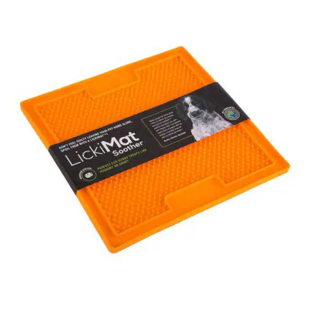 Lickimat Soother Orange Various Sizes