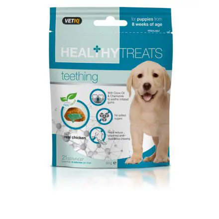 VETIQ Healthy Treats Teething Treats For Puppies - 50g