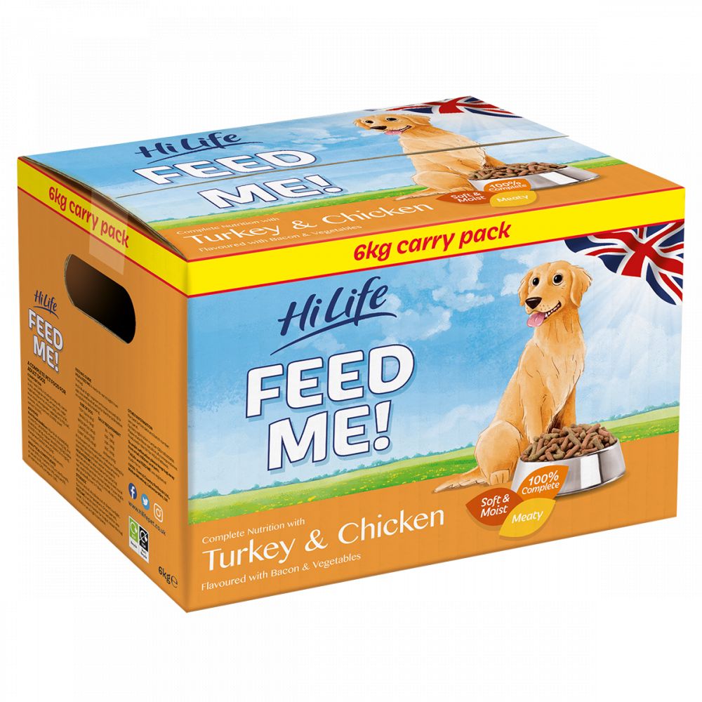 HiLife FEED ME! With Turkey & Chicken 6kg - 6kg