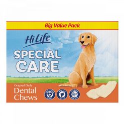 HiLife Daily Dental Chews Original Bulk Box 1kg approx 60 chews - 1kg