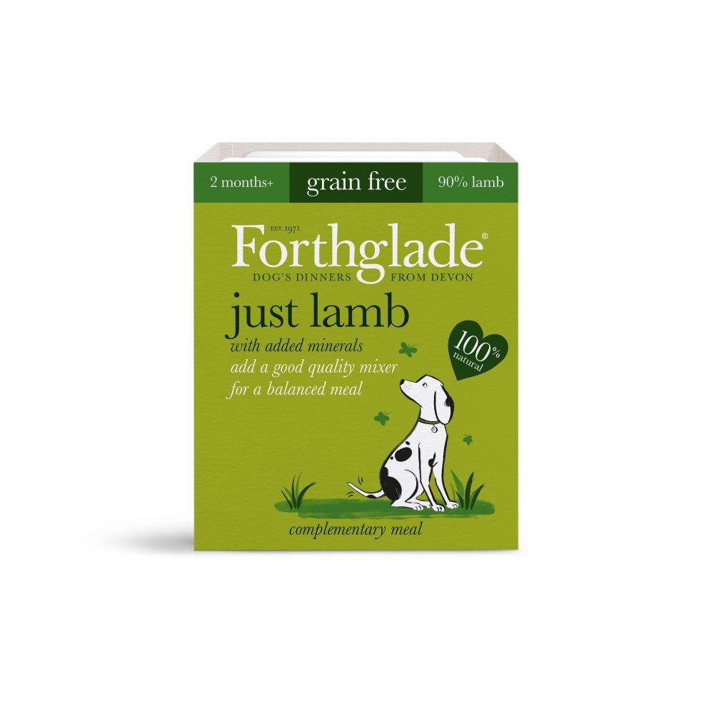 Forthglade Just Lamb Grain Free - 395g, case of 18