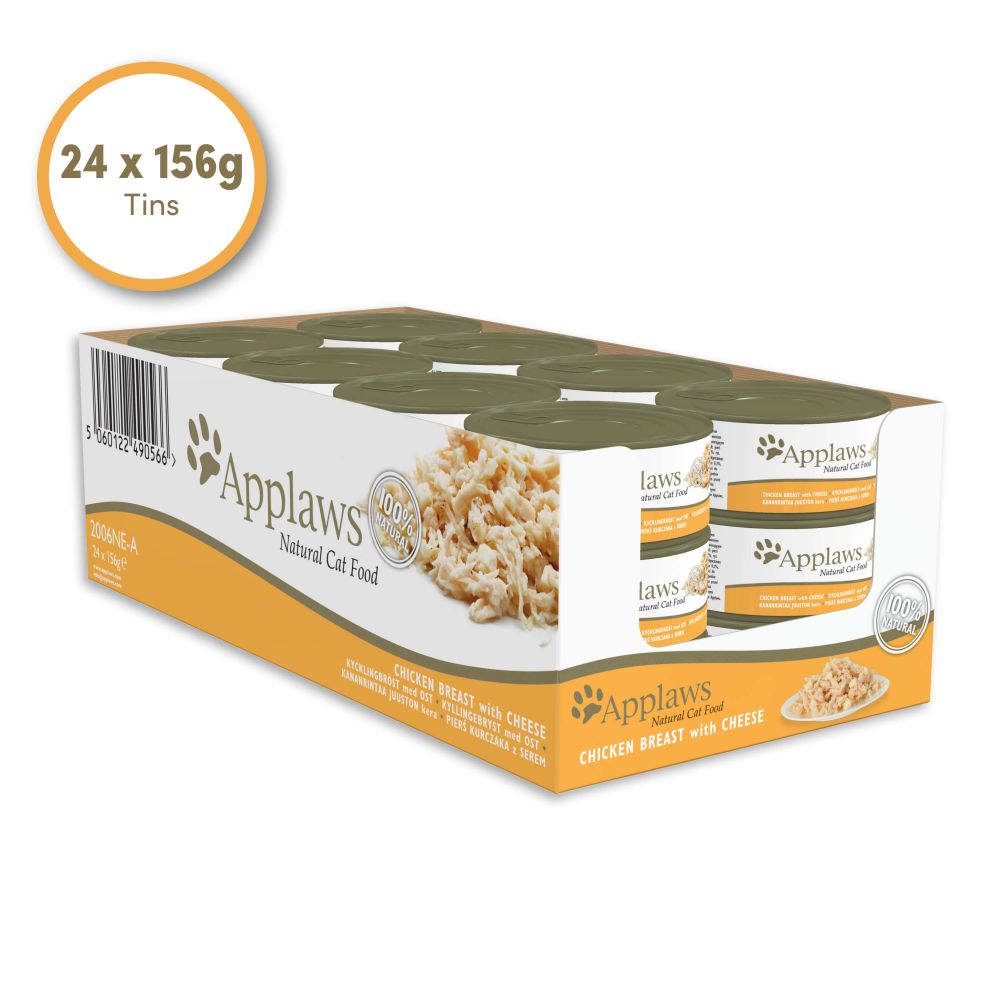 Applaws Cat Chicken & Cheese, case of 24