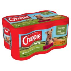 Chappie Dog Cans Favourites 6pk - 412g, case of 4