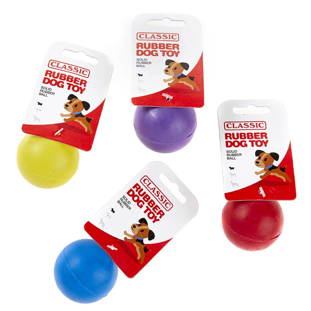 Buy Classic Rubber Ball Small 2 inches Save with Heart Pet Supplies Free Same Day Local Delivery
