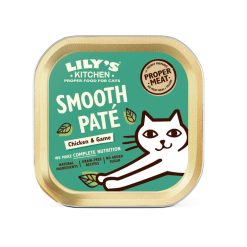 Lily's Kitchen Cat Chicken and Game Pate - 85g, case of 19
