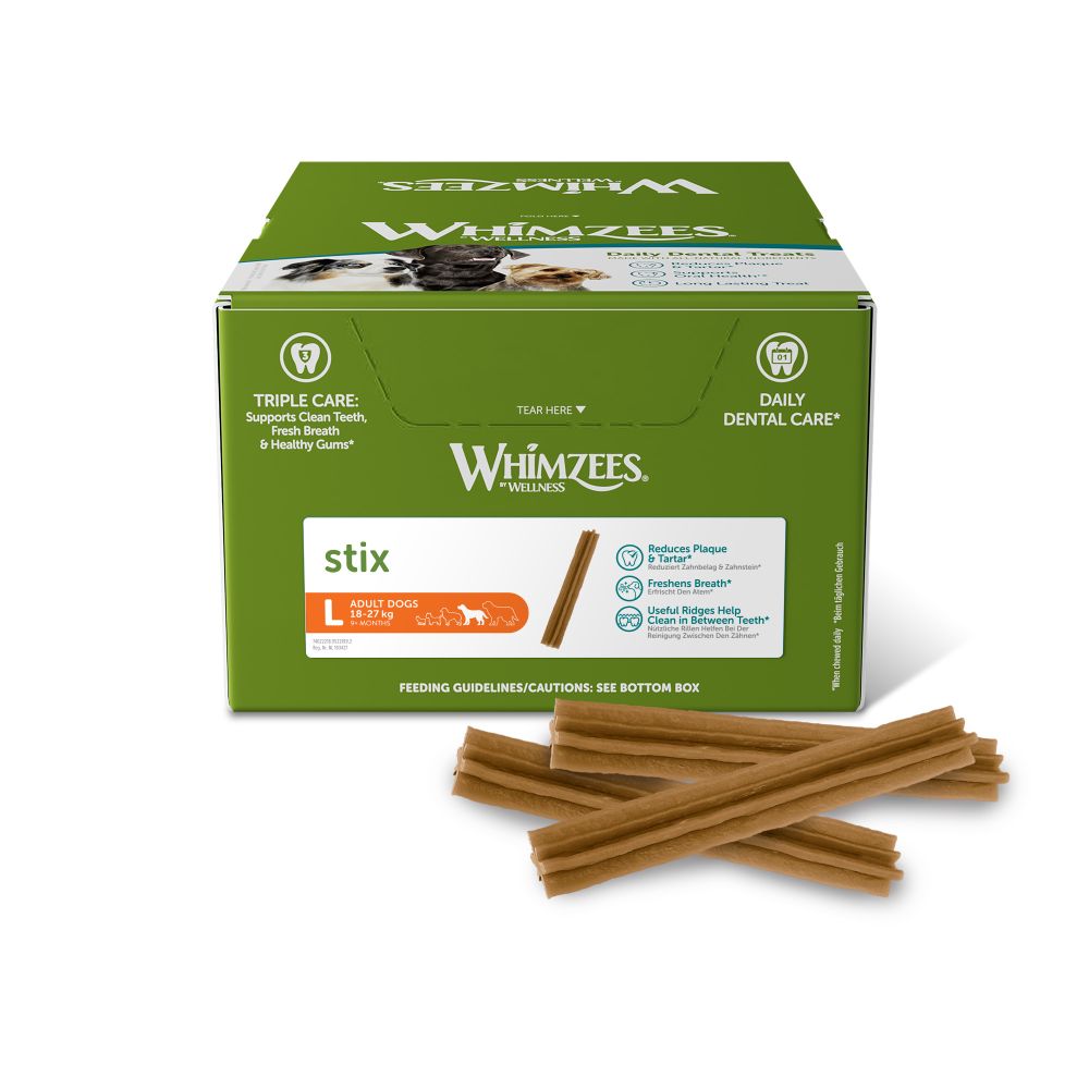 WHIMZEES Stix Daily Dental Dog Chew Various Sizes