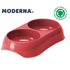 Moderna Gusto Twin Bowl Spicy Coral - 200ml