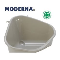 Moderna Corner Litter Pan Medium Warm Grey - Medium