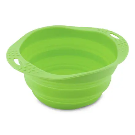 Beco Sil Travel Bowl Grn - Medium
