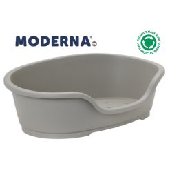 Moderna Domus Plastic Dog Bed No 3 Warm Grey - 60cm