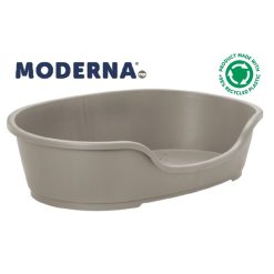 Moderna Domus Plastic Dog Bed No6 Warm Grey - 95cm