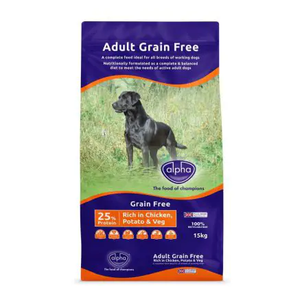 Alpha Grain Free Chicken - 15kg