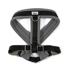 Ancol Padded Harness Black Large - 52-71cm
