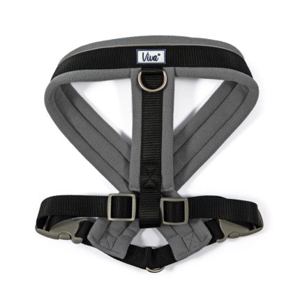 Ancol Padded Harness Black Xlarge - 70-98cm