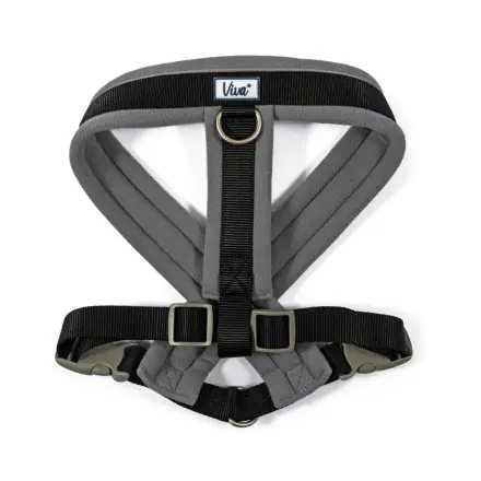 Ancol Padded Harness Black Xlarge - 70-98cm