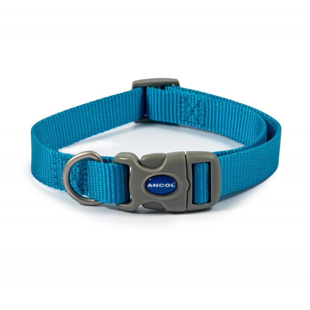 Ancol Viva Adjustable Collar Blue Various Sizes