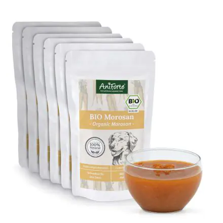 AniForte® Organic Morosan for Dogs 6 x100g - Prebiotic Dietary Supplement - 100g