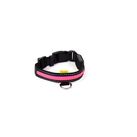 Animate LED Collar Pink Medium - 25x36-51cm