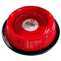 Ankur Non Skid Bowl Red - 16oz
