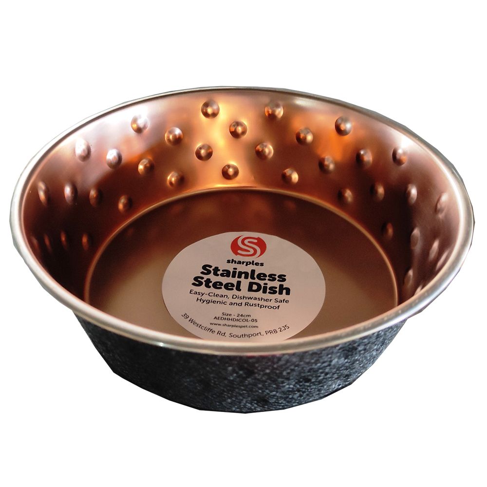 Ankur Two Tone Dimple Dish - 24cm