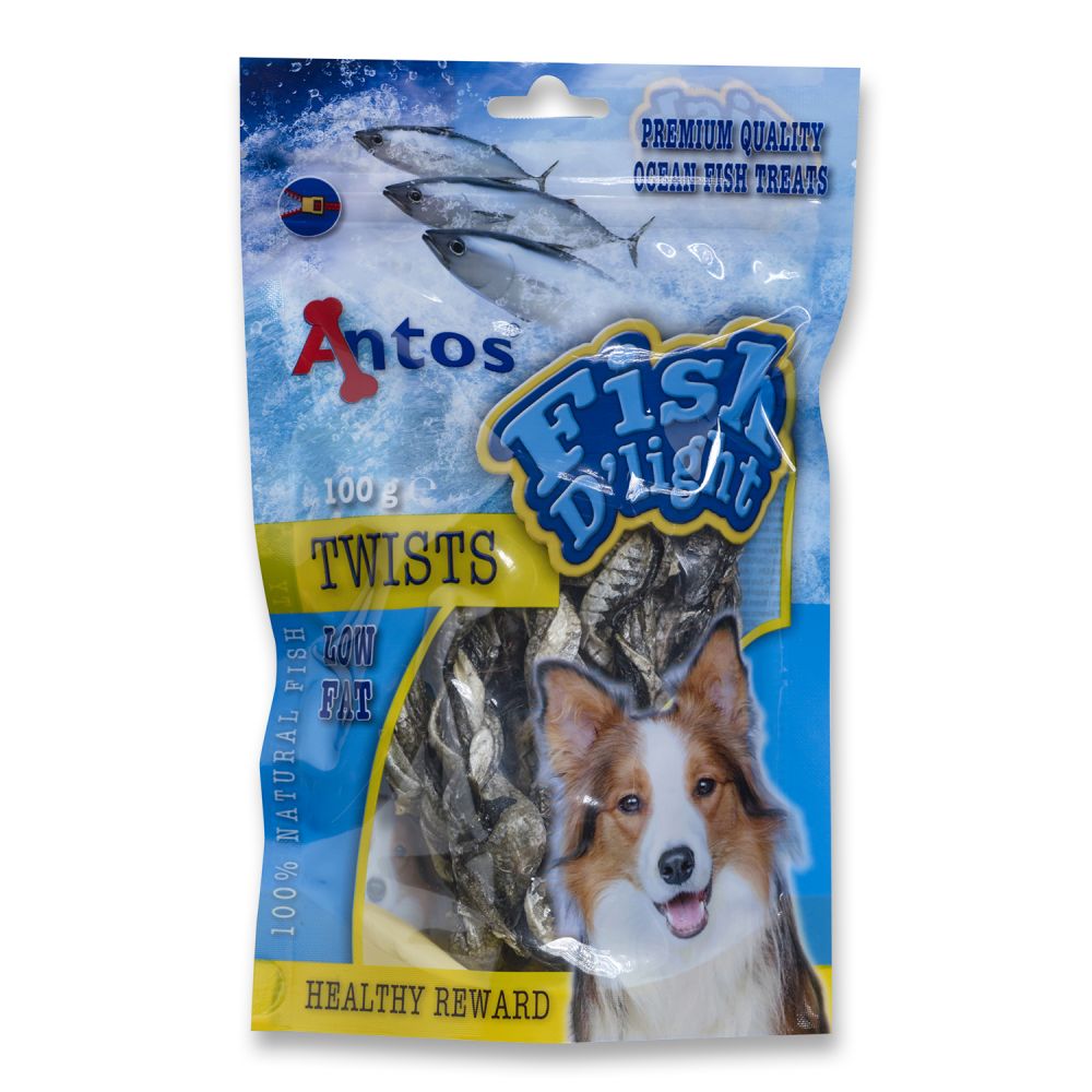 Antos Fish Dog Light Twist - 100g