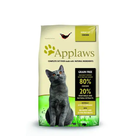 Applaws Cat Dry Senior Chicken - 400g