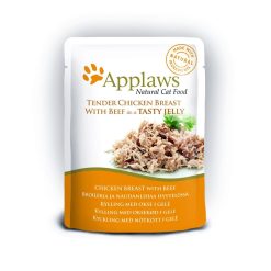 Applaws Cat Pouch Jelly Chicken & Beef - 70g, case of 16